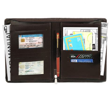 Check spelling or type a new query. DAHSHA Car Document Holder, Owner Manual Case Pouch ...