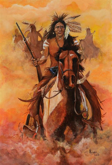 Michael Todd Kk Native American Paintings Native American Artists Indian Paintings American