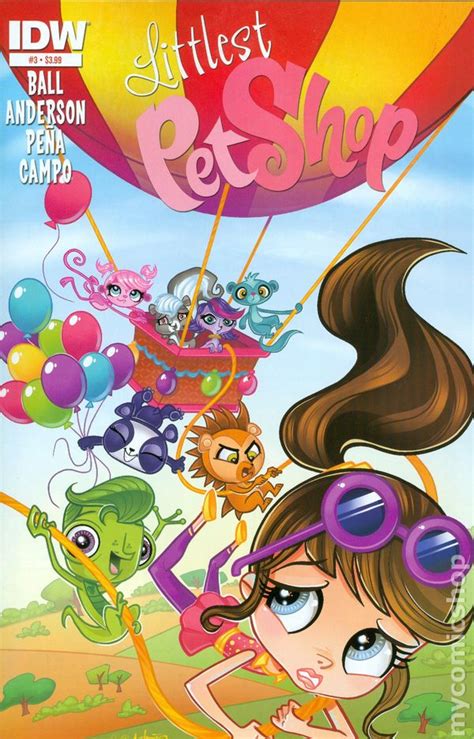 Джиллиан камерфорд, адриан игнат, эстрела лоренсо. Littlest Pet Shop (2014 IDW) comic books