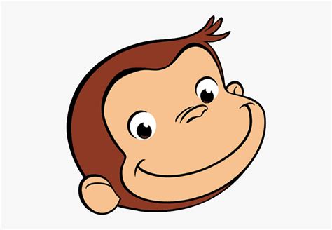 Curious George Face Png Free Transparent Clipart ClipartKey