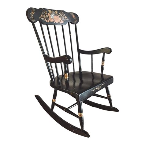 Thayer Antique Childs Rocking Chair Chairish