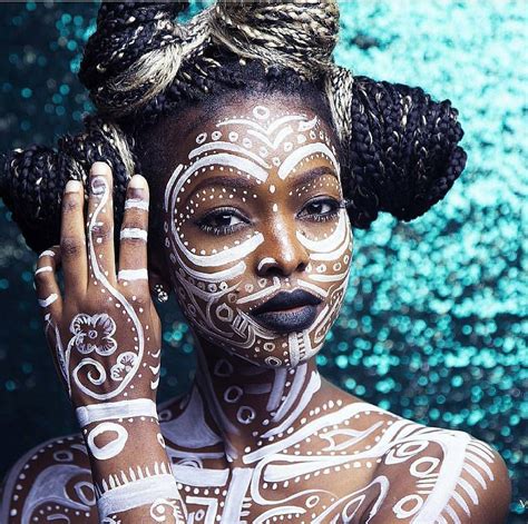 African Queen Body Art By Moshoodat Model Ruthemuoboghare