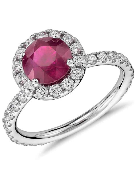 Aside from burmese ruby rings, we offer the finest rubies from other sources too, like mozambique, sri lanka, and madagascar to name a few. 34 Royal Ruby Engagement Rings | Martha Stewart Weddings