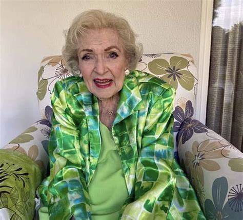 betty white looked radiant in one of the last photos taken of her before she passed dinky