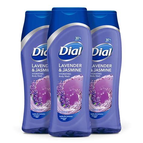 Dial Body Wash Lavender And Twilight Jasmine 21 Fluid Ounces Pack Of 3