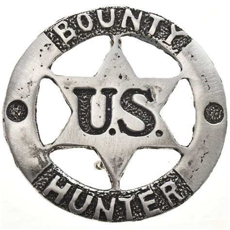 Us Bounty Hunter Silver Badge 13119