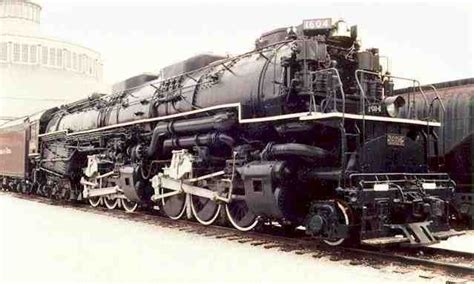 2 6 6 6 Allegheny Steam Locomotive 1604 At The B Railroad Museum