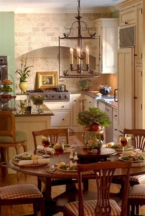 47 Remarkable Fancy French Country Dining Room Design