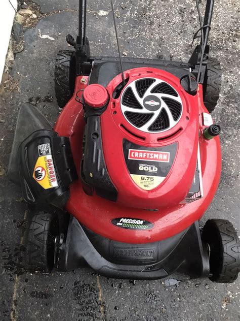 Craftsman Gold 675 Lawn Mower 190cc At Briggs And Stratton Lawn Mower