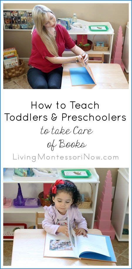 How To Teach Toddlers And Preschoolers To Take Care Of Books Toddler