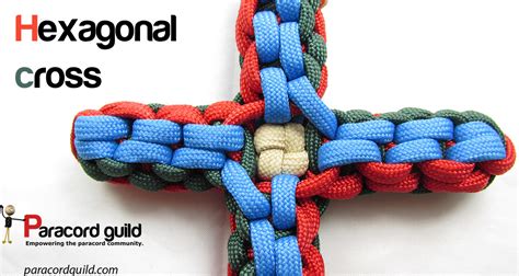 We start out by tying a lanyard knot, then tie a. Hexagonal paracord cross tutorial - Paracord guild