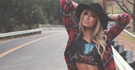 Paulina Gretzky Flashes Stomach On Instagram Wears Canadian Classic