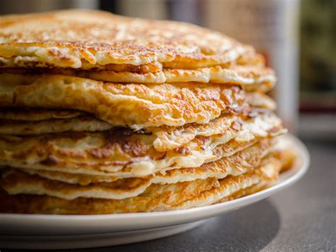Recette Crêpes mille trous à l orange