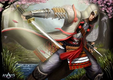 Assassin Creed Japan Male Character By Alvinas Assassins Creed