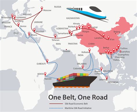 Belt And Road Initiative Mapping The Belt And Road Initiative This