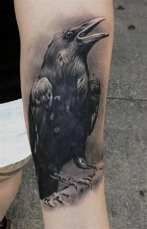 87 Graceful Raven Tattoos Designs And Meaning Media Democracy