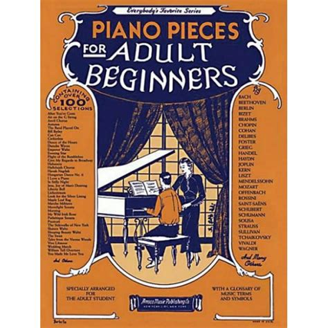 The four courses of alfred's basic piano library. Piano Pieces for Adult Beginners (Everybody's Favorite Series)