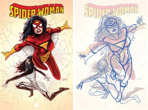 This Is How To Draw Spider Woman As A Hero Rather Than A Sex Object Vox