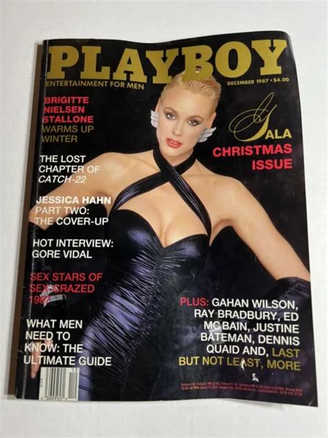 Playboy Magazines By Month Vanna White Janet Jones Brigitte