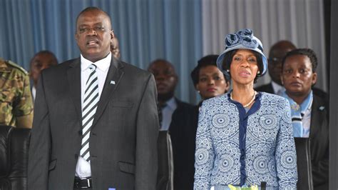 botswana inaugurates new president masisi in smooth handover