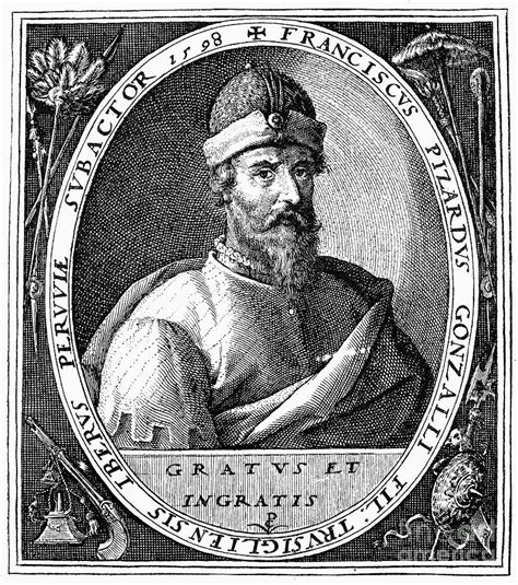 He was a distant cousin of hernan cortes, and was excited by reports of riches beign found in the new world and the. Francisco Pizarro Photograph by Granger