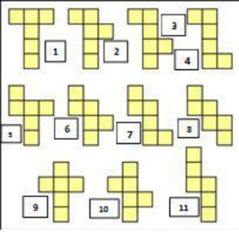Build faster with automated sql generation, query acceleration, security and access control, consistent metrics. The eleven cube nets | Download Scientific Diagram