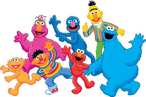 Sesame Street Characters Illustration Of Sesame Street Characters