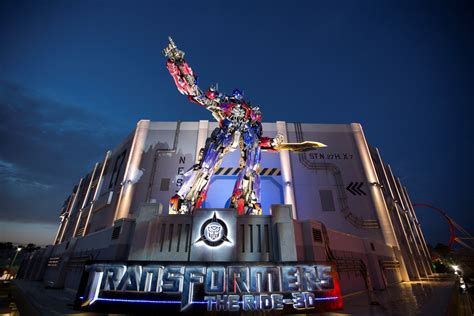 Transformers The Ride 3d At Universal Studios Florida Orlando Parkstop