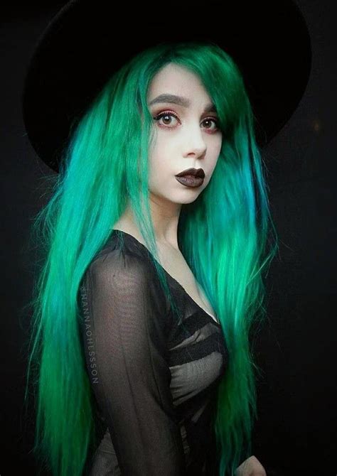 25 Green Hair Color Ideas You Have To See Green Hair Green Hair Color Hair Color For Women
