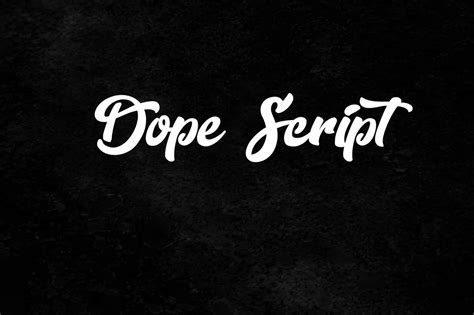 Dope Script Font Free Download