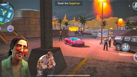Stealing Super Car Hindi Gameplay Gangstar Vegas Dark Noob