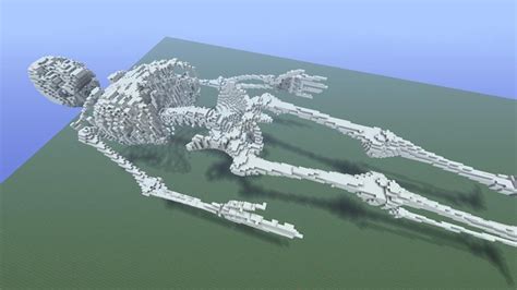 Human Skeleton 3d Model Xbox 360 Minecraft Map