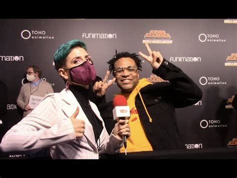 Interview with Zeno Robinson (Hawks) at the My Hero Academia: World