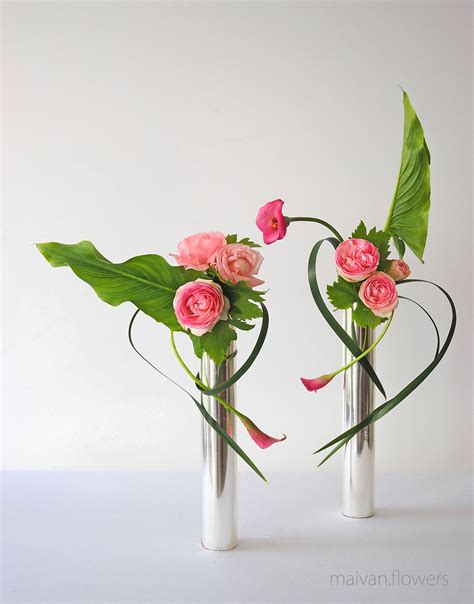 Art Floral Moderne Maivanflowers Arrangements Simples De Fleurs