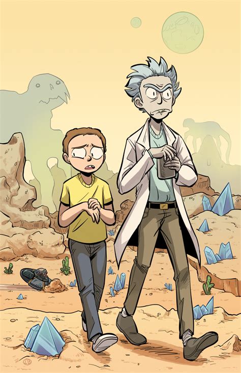 Rick And Morty Print By Noridoodle On Deviantart