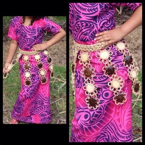 Tongan Puletaha And Her Kei Kei Tongan Clothing Island Style