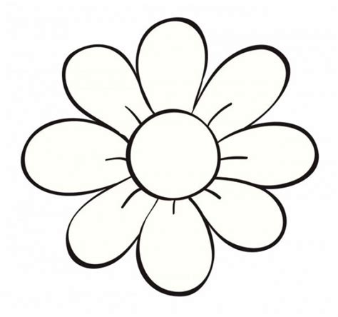 Dibujos De Flores Para Pintar Y Colorear