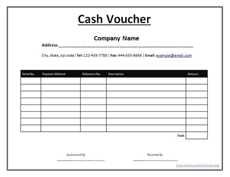 67%(3)67% found this document useful (3 votes). Cash Voucher Templates | 11+ Free Printable Word, Excel ...