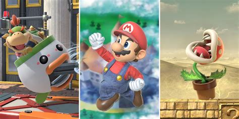 Super Smash Bros Ultimate Every Super Mario Character Ranked Flipboard
