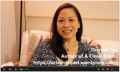 Author Interview With Theresa Tan A Clean Breast