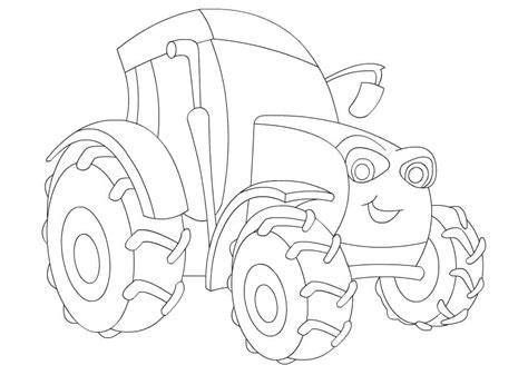 Dibujos De John Deere Tractor Para Colorear Para Colorear Pintar E
