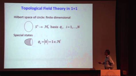 Pitp 2015 Introduction To Topological And Conformal Field Theory 1