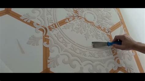 Wall Art With Plaster Youtube
