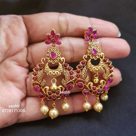 Shop The Most Beautiful Antique Kundan Jewelry Here • South India