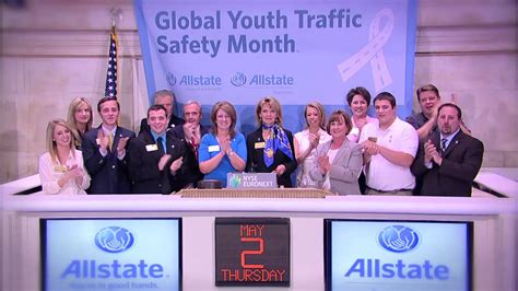 Allstate Insurance Company Rings The Nyse Closing Bell Youtube