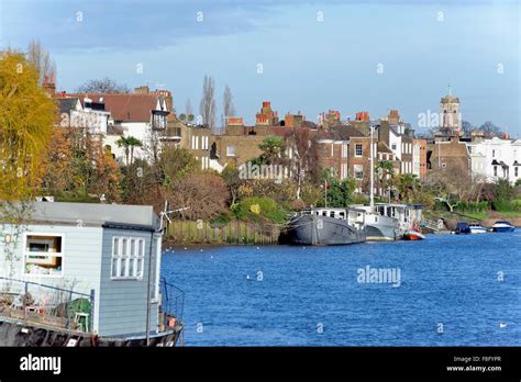 Chiswick Mall And Embankment High Resolution Stock Photography And