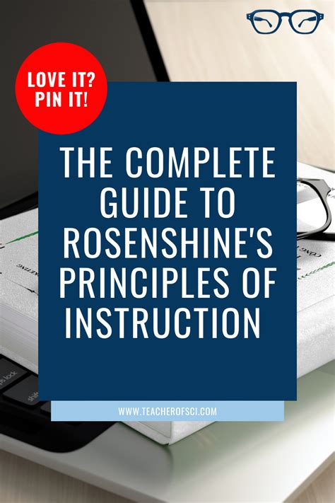 The Complete Guide To Rosenshines Principles Of Instruction In 2020