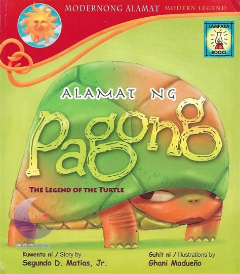 Alamat Ng Pagong The Legend Of The Turtle Lampara Books English My