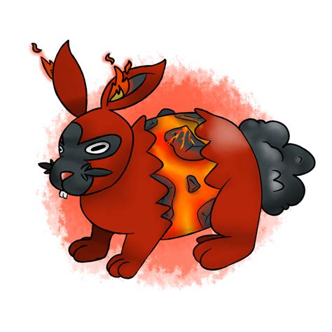 Burnny The Hot Lava Fakemon By Nicolas4670 On Deviantart