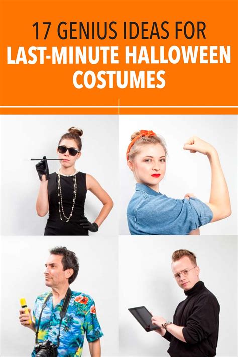 100 Easy Halloween Costumes You Can Make Last Minute Quick Halloween Costumes Last Minute